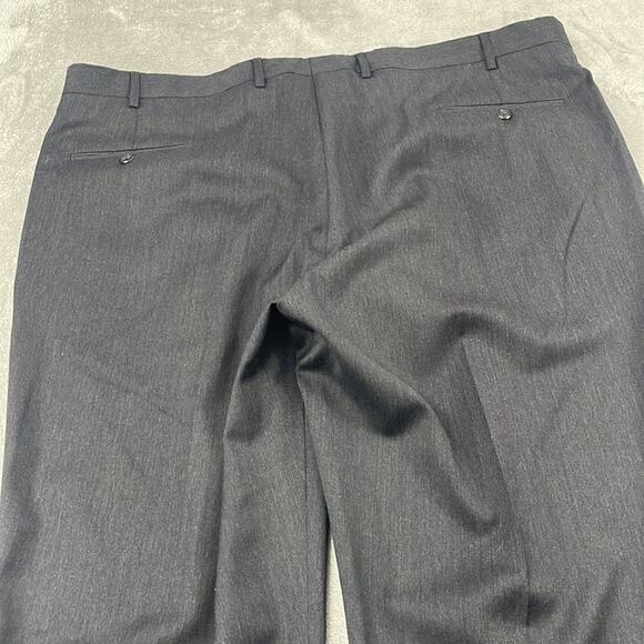 JoS A Bank 100% Wool 44 Tailored Fit Gray Dress Pants Trousers - Picture 13 of 16